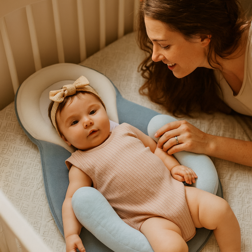 Cojín nido seguro para bebés