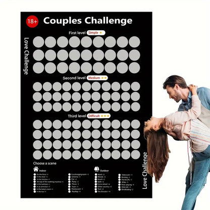 Reto De Amor Tarjetas Rasca Y Gana Para Parejas