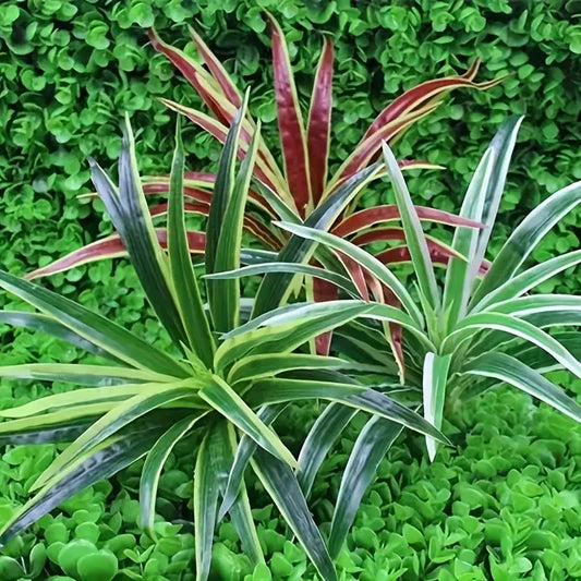 Planta De Césped Artificial - Planta Decorativa Para El Hogar Y La Oficina