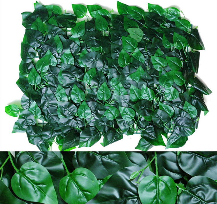 Estera de Planta Artificial - Decoración de Pared Verde para Fondos Creativos