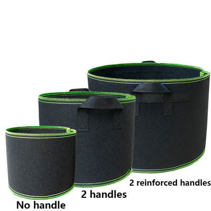 Saco De Lana Para Plantas - Robusto Contenedor De Jardín Con Asas Para Plantas
