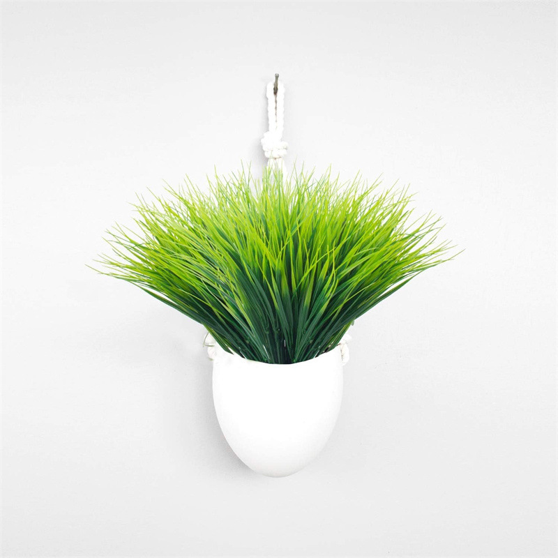 Planta de Hierba de Trigo Artificial Hecha de Plástico - Césped Decorativo para Jardín , Hogar y Uso Al Aire Libre
