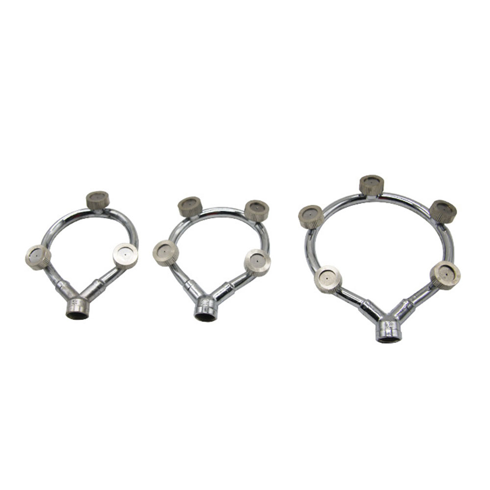 Boquilla Multiboquilla De Anillo De Acero Inoxidable De Alta Presión - Accesorio De Pulverización Eficaz Para El Riego De Jardines Para El Riego De Jardines