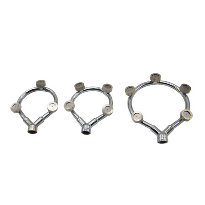 Boquilla Multiboquilla De Anillo De Acero Inoxidable De Alta Presión - Accesorio De Pulverización Eficaz Para El Riego De Jardines Para El Riego De Jardines