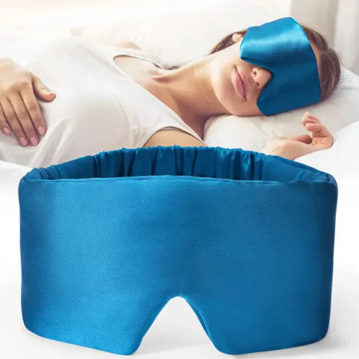 Lujoso Antifaz para Dormir Hecho 100% de Seda de Morera