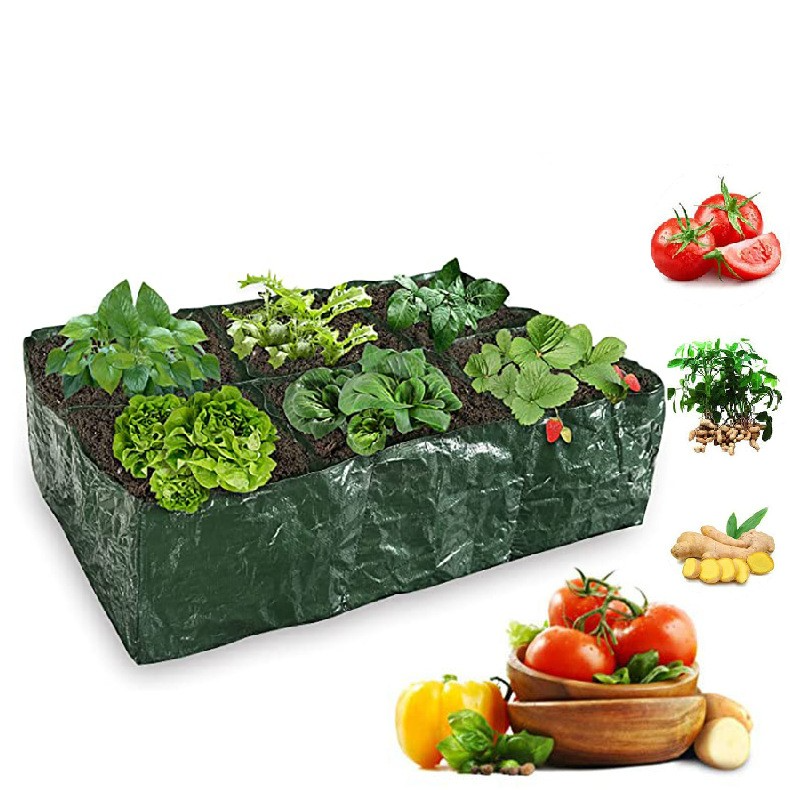 Bolsa de Plantación con Múltiples Compartimentos - Robusto Almacenamiento de Jardín para Plantas y Hierbas
