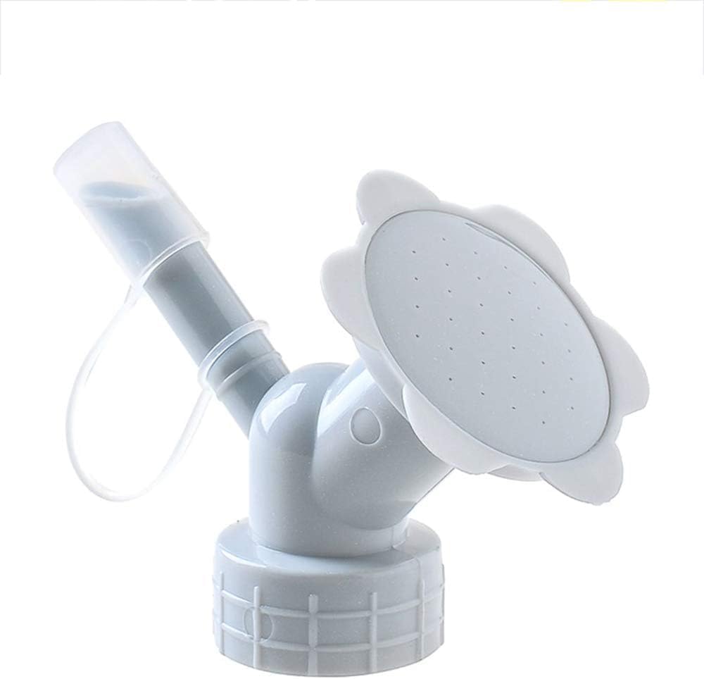 Boquilla Pulverizadora de Botella con Doble Tapón 2 en 1 - Mini Cabezal Pulverizador para Riego de Jardines