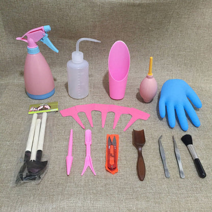Juego de Herramientas para Jardín de Plantas Suculentas con Botella Pulverizadora y Accesorios para el Jardín de Plantas Suculentas