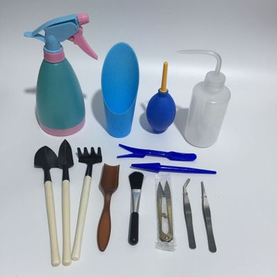 Juego de Herramientas para Jardín de Plantas Suculentas con Botella Pulverizadora y Accesorios para el Jardín de Plantas Suculentas