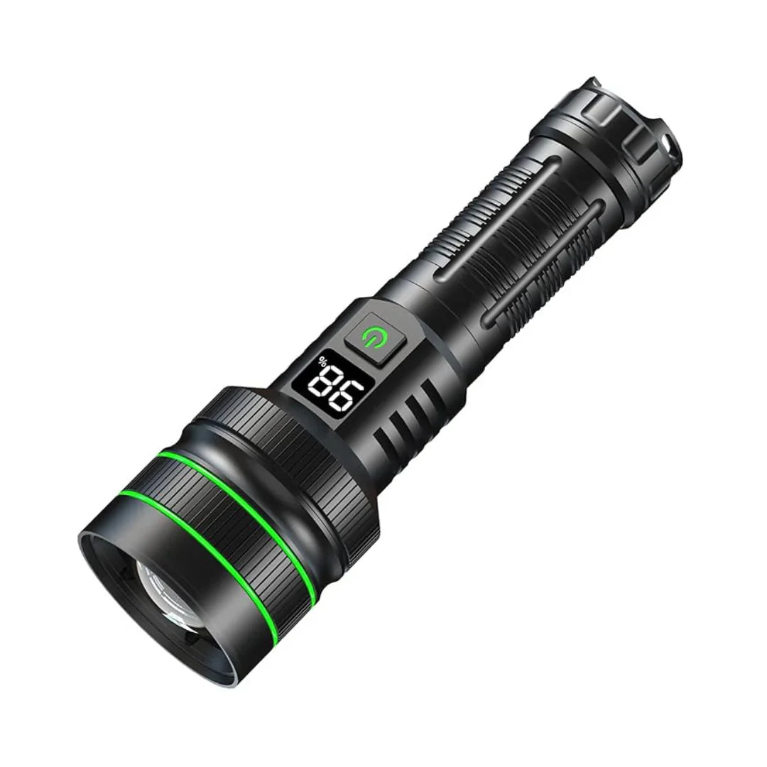 Antorcha LED Extremadamente Brillante Y Ampliable Con Función De Banco De Energía Para Aventuras Al Aire Libre