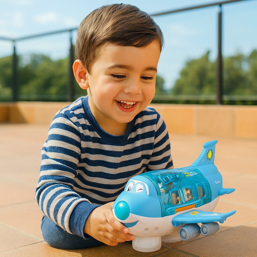Juguete de avión divertido y danzante