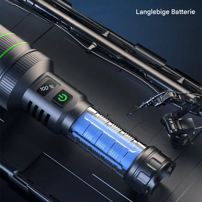 Antorcha LED Extremadamente Brillante Y Ampliable Con Función De Banco De Energía Para Aventuras Al Aire Libre