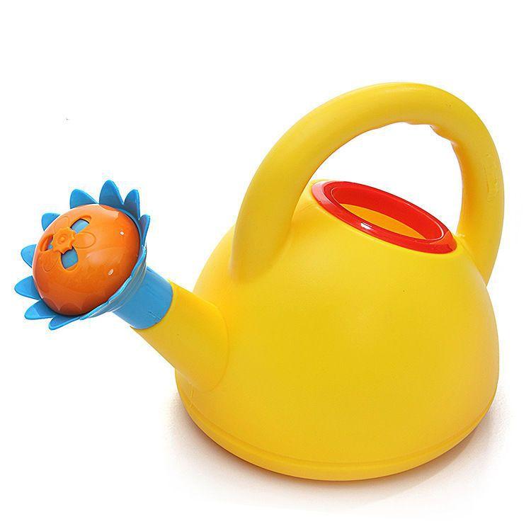 Regadera Infantil con Boca para Flores - Regadera de Plástico de Colores para los Pequeños Jardineros