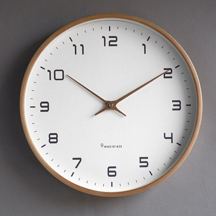 Reloj de Pared Nórdico de Madera