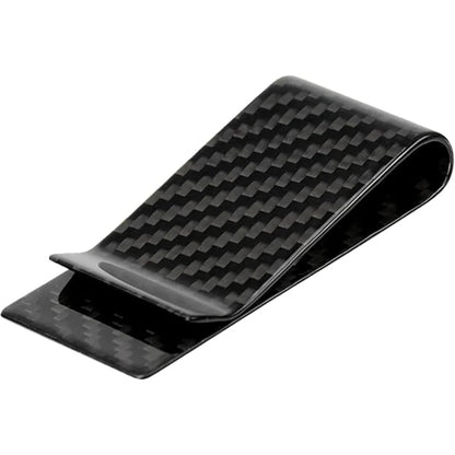 Elegante Tarjetero y Pinza para Billetes de Acero Inoxidable - Set de 2 Preciosos Tarjeteros y Pinzas para Billetes de Acero Inoxidable