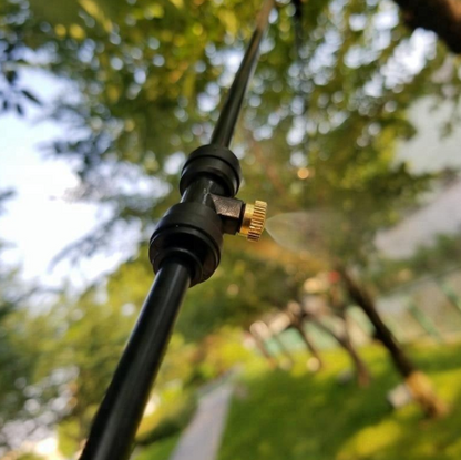 Sistema De Riego Para El Jardín - Kit De Riego Por Goteo Con Rociador Ajustable Y Accesorios