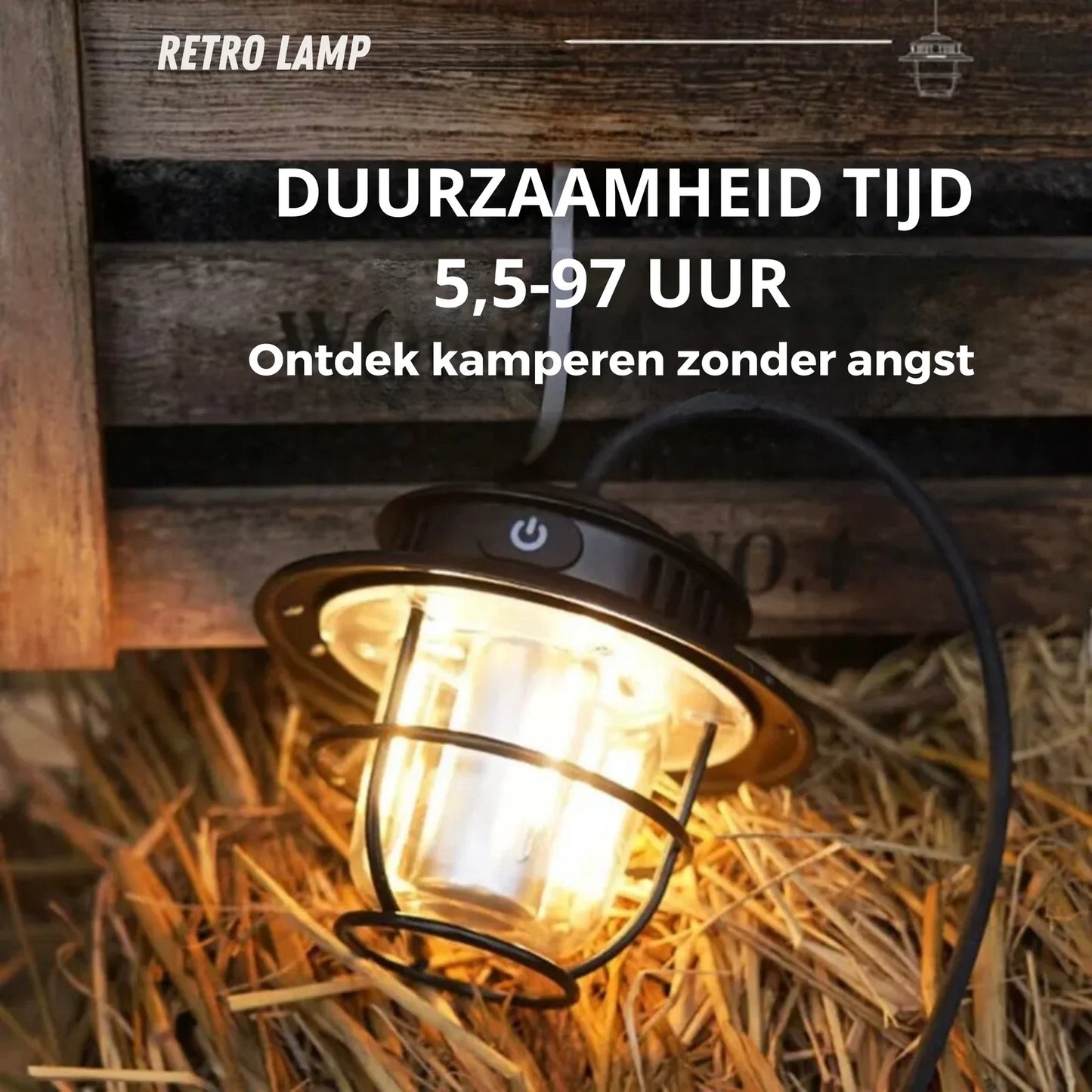 Lámpara Led De Camping Recargable