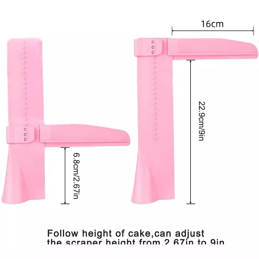 Herramienta Alisadora De Tartas Para Extender Y Decorar Tartas De Forma Uniforme