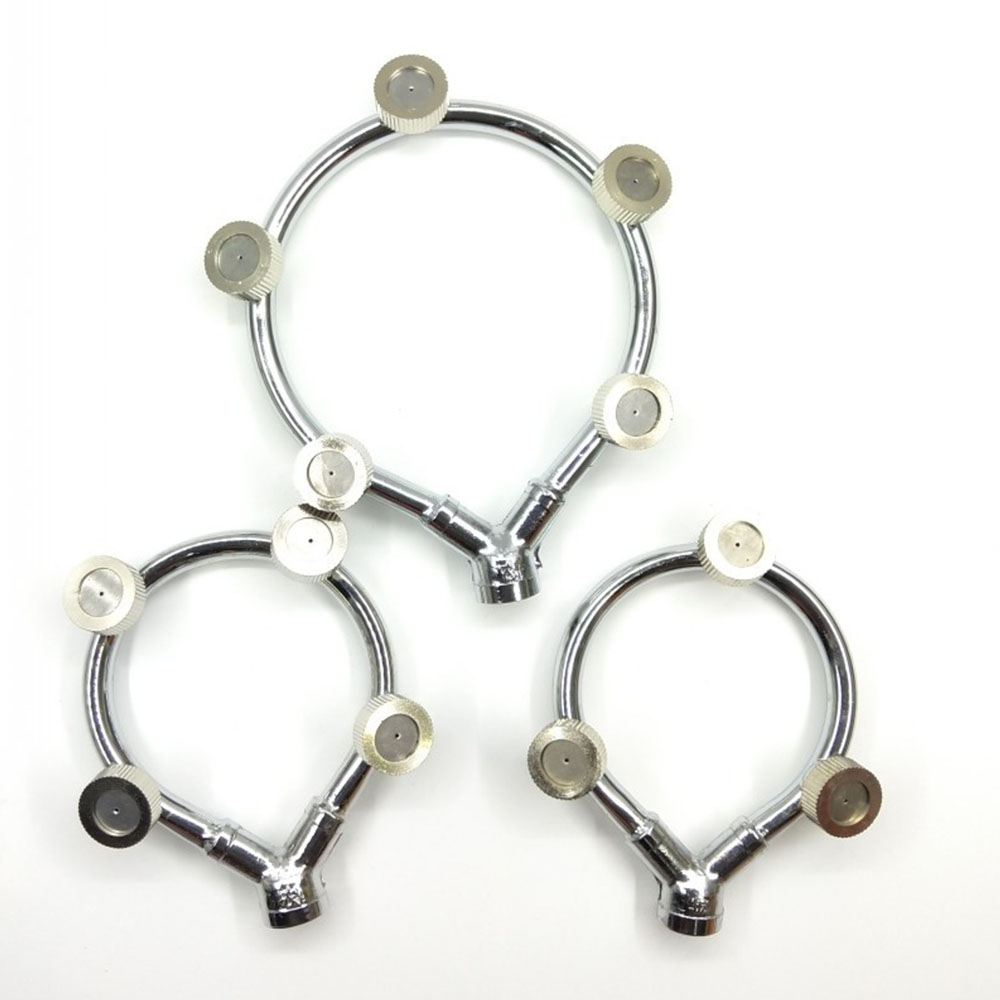 Boquilla Multiboquilla De Anillo De Acero Inoxidable De Alta Presión - Accesorio De Pulverización Eficaz Para El Riego De Jardines Para El Riego De Jardines