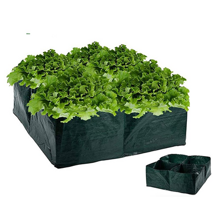 Bolsa de Plantación con Múltiples Compartimentos - Robusto Almacenamiento de Jardín para Plantas y Hierbas