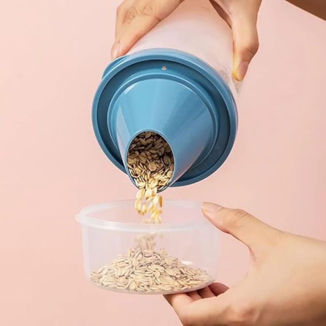 Práctico Contenedor de Almacenamiento de Grano