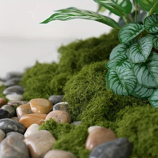 Musgo Artificial para Paisajismo - Musgo y Flores para Decoración y Floristería