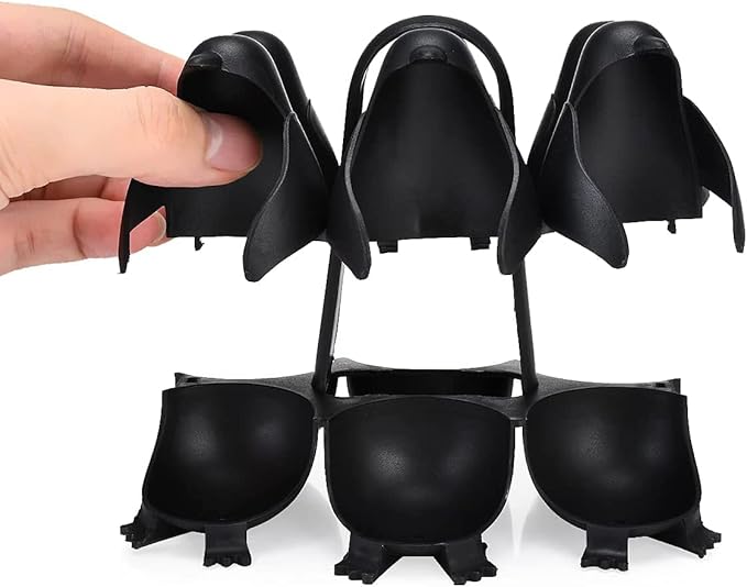 Portahuevos 3 En 1 Con Simpático Diseño De Pingüino