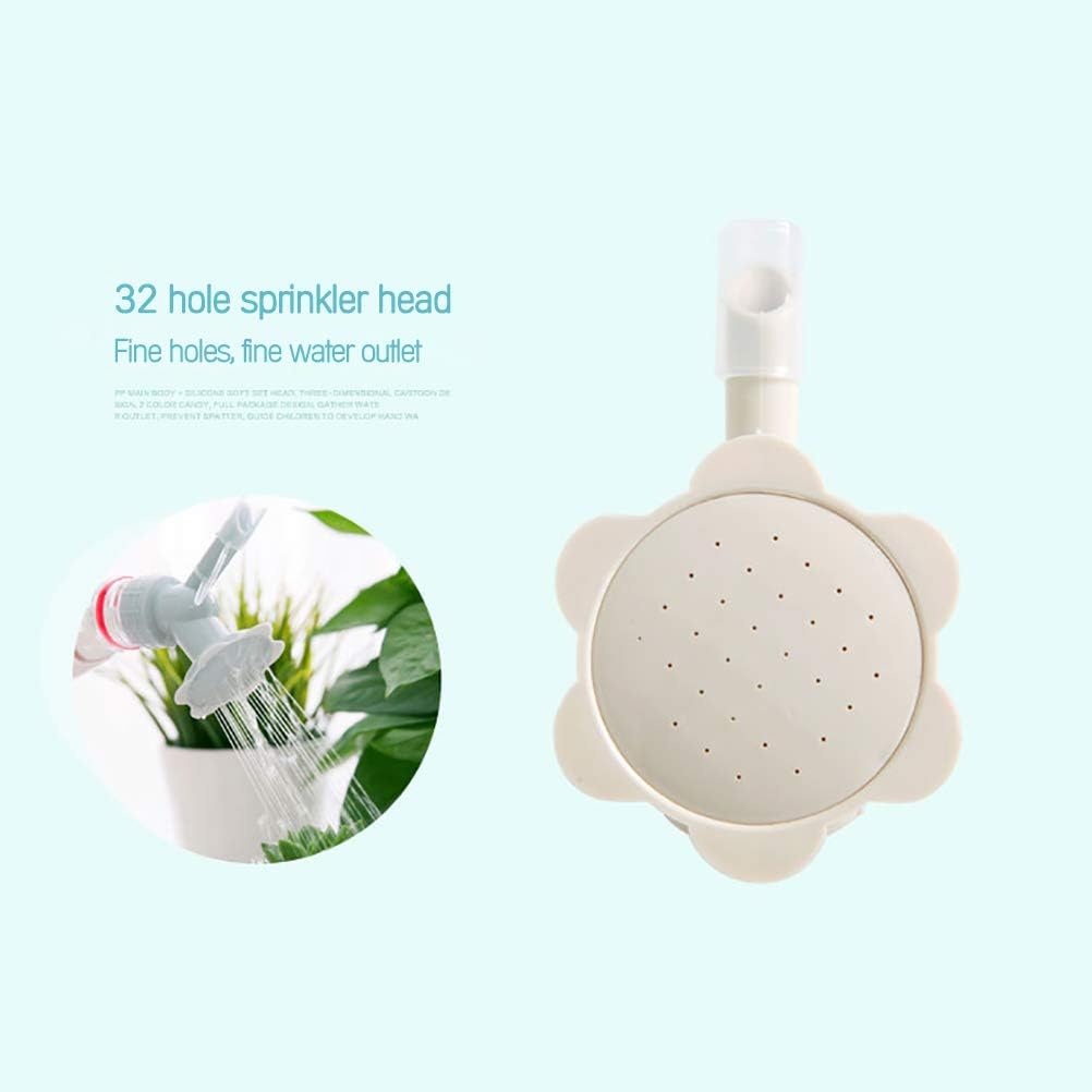 Boquilla Pulverizadora de Botella con Doble Tapón 2 en 1 - Mini Cabezal Pulverizador para Riego de Jardines