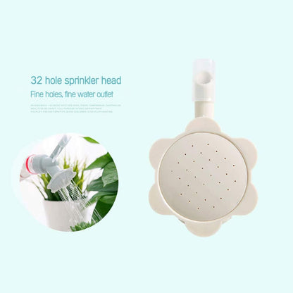 Boquilla Pulverizadora de Botella con Doble Tapón 2 en 1 - Mini Cabezal Pulverizador para Riego de Jardines
