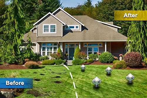 Ahuyentador De Animales Alimentado Por Energía Solar Para Jardines Y Patios - Protección Ecológica Contra Ratones Y Roedores