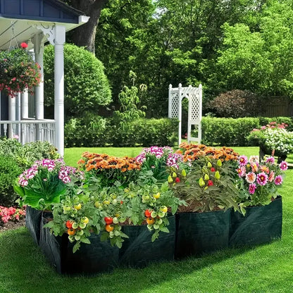 Bolsa de Plantación con Múltiples Compartimentos - Robusto Almacenamiento de Jardín para Plantas y Hierbas