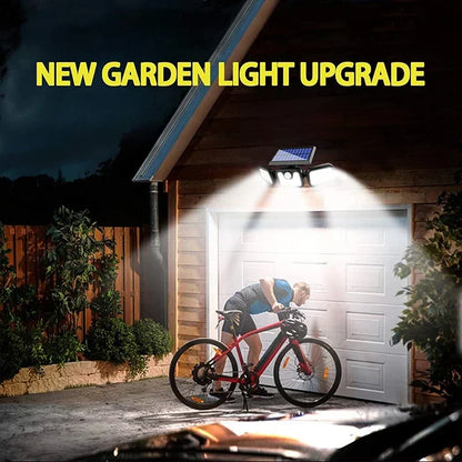 Aplique de Pared para Exterior Alimentado por Energía Solar