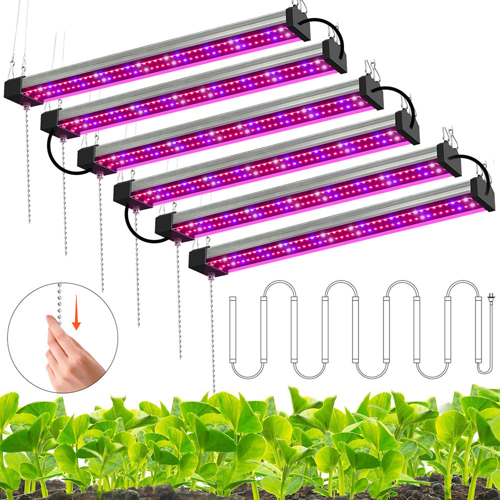 Lámpara Led Para Plantas Con Iluminación De Espectro Completo E Interruptor Pull Para Un Crecimiento Óptimo De Las Plantas