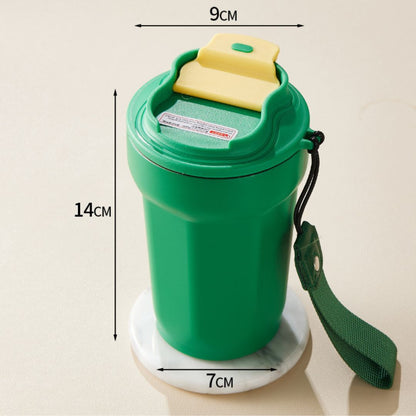 Taza de Café de Acero Inoxidable con Indicador Led de Temperatura 450 Ml