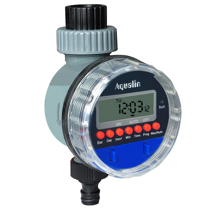 Temporizador Digital De Agua Con Pantalla LCD - Riego Automático Del Jardín Para Plantas