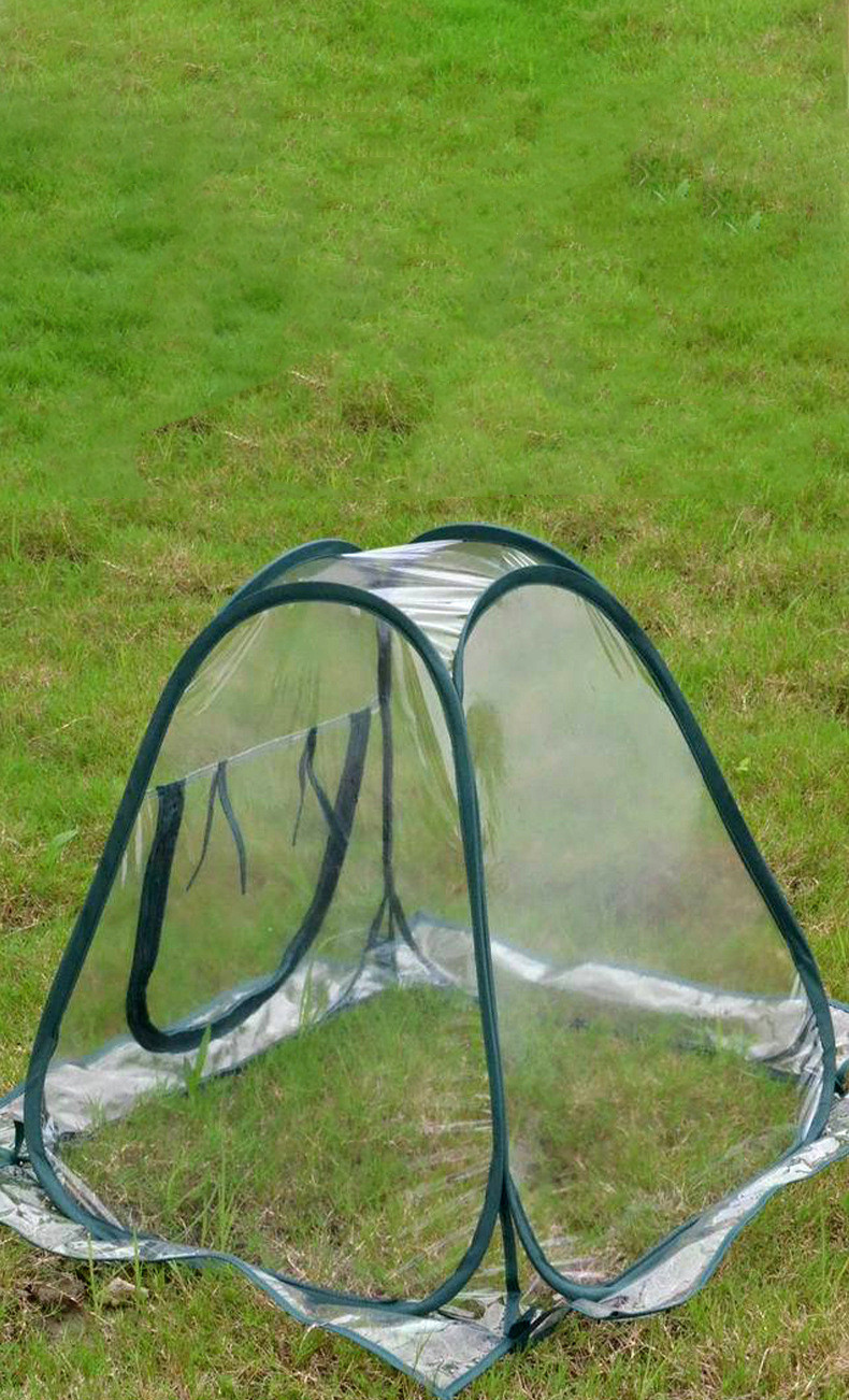 Carpa Protectora Compacta Para Plantas De Jardín - Invernadero Transparente