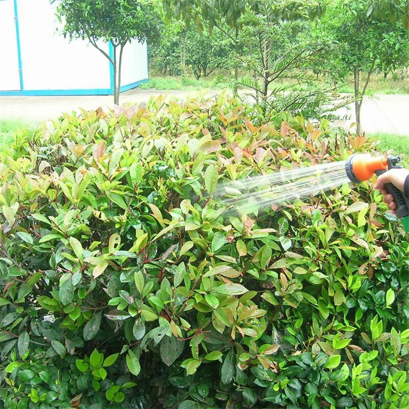Pistola para Manguera de Jardín con 7 Funciones - Emisor de Riego Flexible para Plantas de Jardín
