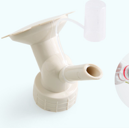 Boquilla Pulverizadora de Botella con Doble Tapón 2 en 1 - Mini Cabezal Pulverizador para Riego de Jardines