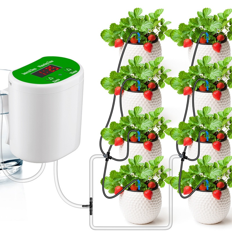 Sistema de Riego Automático de Plantas con Usb - Riego por Goteo Eficiente