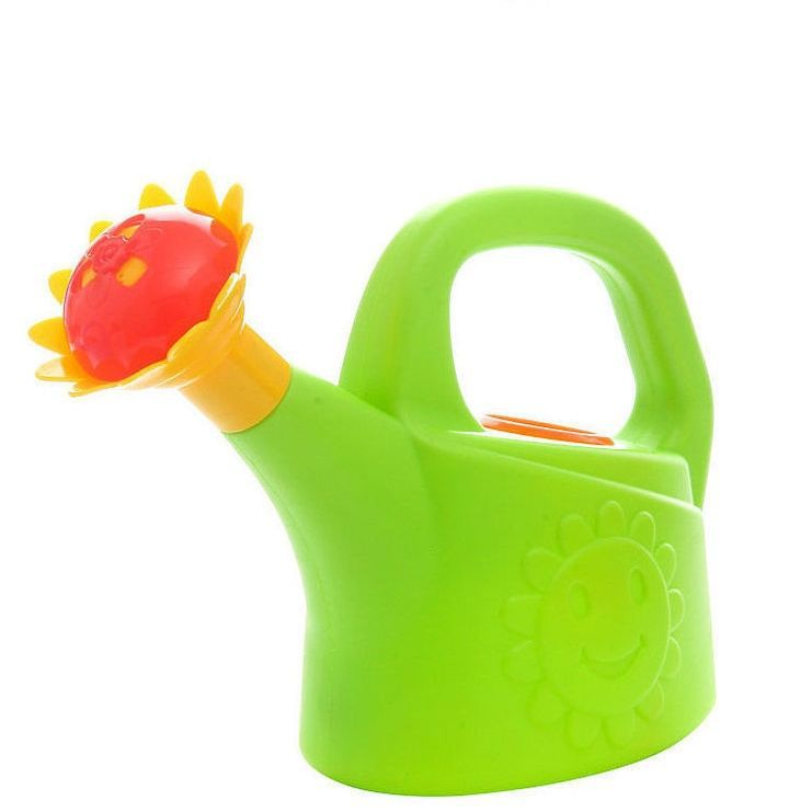 Regadera Infantil con Boca para Flores - Regadera de Plástico de Colores para los Pequeños Jardineros