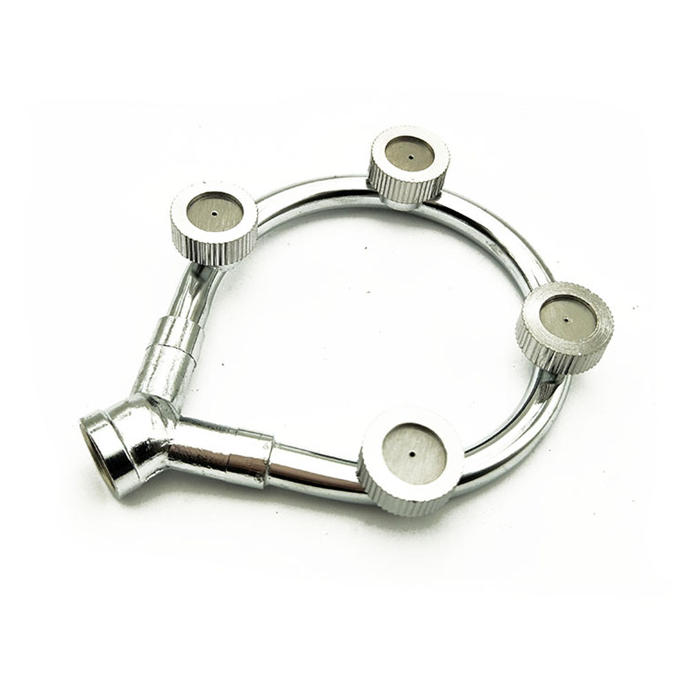 Boquilla Multiboquilla De Anillo De Acero Inoxidable De Alta Presión - Accesorio De Pulverización Eficaz Para El Riego De Jardines Para El Riego De Jardines