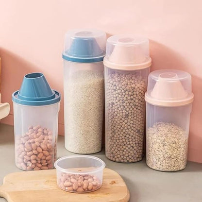 Práctico Contenedor de Almacenamiento de Grano