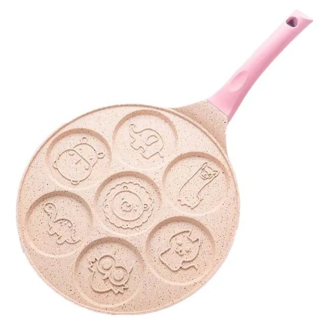 Sartén De Desayuno Para Niños - Divertidos Moldes Para Tortitas Y Huevos Fritos