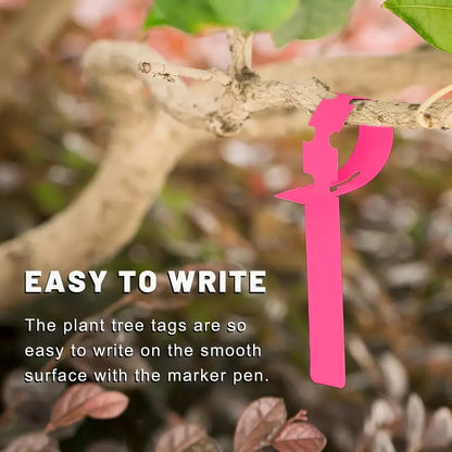 Etiquetas de Plástico Reutilizables para Plantas para Marcar Jardines y Árboles