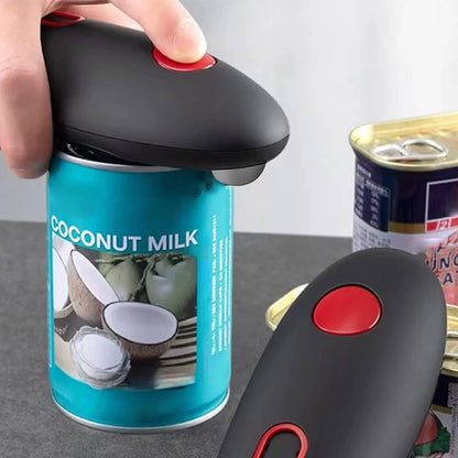 Abrelatas Automático Con Mango Ergonómico Y Funcionamiento Con Un Solo Botón