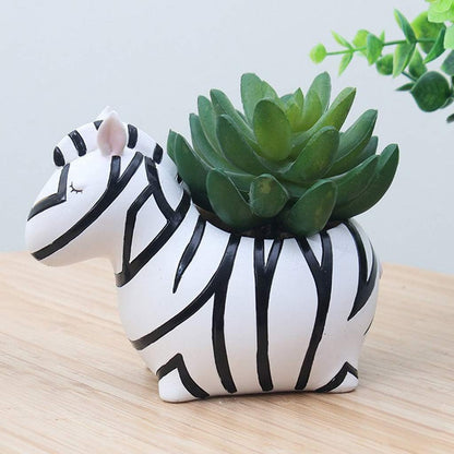Maceteros de Animales - Divertidos Diseños de Animales para Suculentas y Cactus