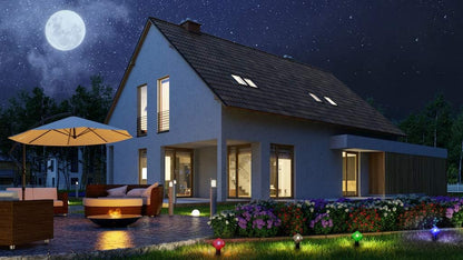 Ahuyentador De Animales Alimentado Por Energía Solar Para Jardines Y Patios - Protección Ecológica Contra Ratones Y Roedores
