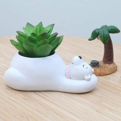 Maceteros de Animales - Divertidos Diseños de Animales para Suculentas y Cactus