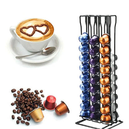 Estiloso Soporte De Pie Para Cápsulas De Café , Que Ahorra Espacio Y Es Moderno Para Cápsulas De Café , Que Ahorran Espacio Y Son Modernas