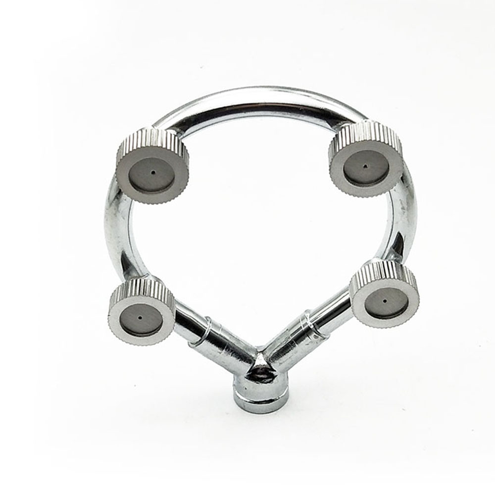 Boquilla Multiboquilla De Anillo De Acero Inoxidable De Alta Presión - Accesorio De Pulverización Eficaz Para El Riego De Jardines Para El Riego De Jardines